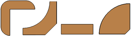 Cedar mouldings